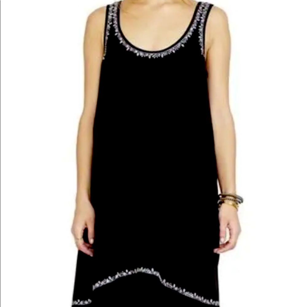 Hatch maternity the Edie Dress Black tank